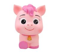 Colcolo Tirelire en forme de cheval, figurine décorative, adorable statue à poser sur une table, à placer au centre d'une cheminée, d'un meuble ou, Rose