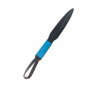 Colcolo Toy Morsure pour Chien Boudin d'Entraînement Tug Joue Nylon avec Dragonne Intégrée Corps et Lisse Adapté à Dressage Exercices Jeux Quotidiens Travail, Poignée Bleue + Corde À Main Noire