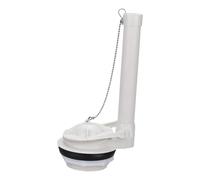 Colcolo Valve de chasse d'eau avec clapet et chaînette - Accessoires pour réservoir de toilettes - Accessoires de salle de bain pratiques et haut de gamme, Sans Joint D'étanchéité