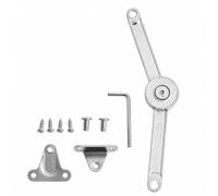 Colcolo Vérin Hydraulique En Alliage Zinc scente Contrôlée Butée Placard Résistance Réglable Chromé Support Porte Bras Articulés, Style A