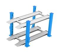 Colcolo Vitrine de Parking 1/64, Garage pour Voitures moulées sous Pression, Organisateur d'agencement, présentoir de Jouets en Alliage de résine, Bleu