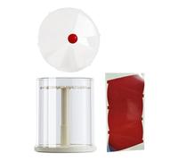 Colcolo Vitrine rotative transparente pour figurines, présentoir, boîte de rangement pour figurines d'action, peluches, pendentifs