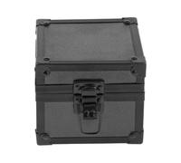 Colcolo Watch Box Watch Travel Base 1 Fente Multifonctionnel Conteneur Affichage Affichage de Bijoux Organisateur pour Les Bijoux de Memento Anniversaire, Noir Pur