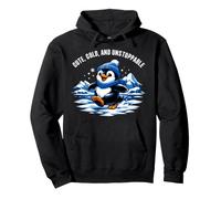 Cold and Unstoppable Pingouins Amoureux des Animaux Propriétaire de Pingouins Sweat à Capuche