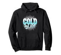 Cold as Ice Sport Disco Vintage, Motif de fête et de Danse Sweat à Capuche