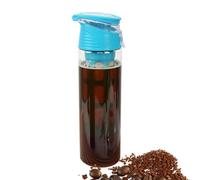 Cold Brew Coffee Maker - Distributeur de boissons de 550 ml, ballon de refroidissement réutilisable | Bouteille de bière compacte, récipient alimentaire à fuites, tasse de froid portable, passionnés d