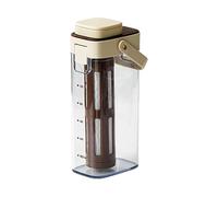Cold Brew Maker - 1000ml Large Capacity Airtight Lid Wide Mouth - Tea Coffee Juice Lemonade Pitcher | for Homemade Drinks, Lemonade, Juice, Home, Kitchen, Dining Room