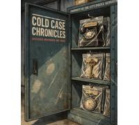 Cold Case Chronicles: Unsolved Mysteries Art Book: A True Crime Coloring Book for Adults Featuring Vintage Detective Clues, Noir Evidence, and Crime Scene Files