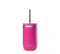QWETCH - Cold Cup Isotherme 470ml Magenta - 24h Glacé & 12 Froid - Inox Recyclé, Anti-Éclaboussure - Idéale pour Boissons Fraîches, Bubble Tea et Café Glacé