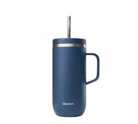 QWETCH Cold Cup Insulated Inox With Handle 600ml - Mixte - Bleu - taille Unique- modèle 2025