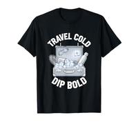 Cold Plunge Arctic Adventure Ice Water Challenge Travel T-Shirt