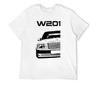 COLD-PRESSED LEMON 190E W201 Mens Grunge Tuning T-Shirt White S