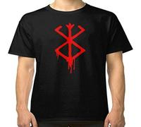 COLD-PRESSED LEMON Berserk Sacrifice Emblem with Blood Limited Edition T Shirt Men's Black XXL
