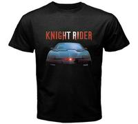 COLD-PRESSED LEMON Knight Rider Retro Movie TV Show T-Shirt Logo Black S