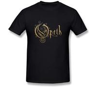 COLD-PRESSED LEMON Men's Opeth Band Logo T Shirt Black XXL
