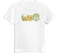 COLD-PRESSED LEMON Men's The Dead Daisies Round Neck Holidays T Shirt White 3XL