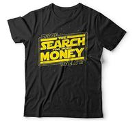 COLD-PRESSED LEMON Short Sleeve T-Shirt Spaceballs 2 The Search for More Money Tshirt Unisex - Funny, Movie, 80S Shirt Top Black XL