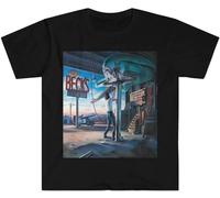 COLD-PRESSED LEMON Soft Cotton Mens T-Shirt Jeff Beck Guitar Shop Black S