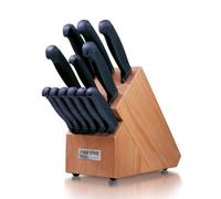 Cold Steel 59KSET Kitchen Classics Set de Couteau de Cuisine Acier/Plastique Noir/INOX 26,5 x 13 x 22 cm