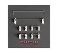 (Cold white pink)EQUALZ V3 Stabilizers PCB Mounted Screw-in Mechanical Keyboard Satellite Axis