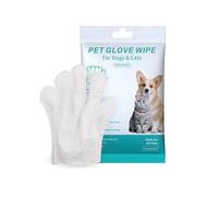 coldchill Gant pour Animaux de Compagnie, Gant de Nettoyage pour Chien et Chat, Visage de Fourrure, Oreille, œil, Pattes de Nettoyage des Pattes, Gants sans Lavage pour Animaux