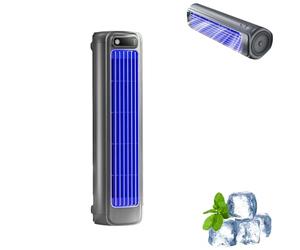 Coldeez Cooling Ace, 2025 New Cool Air Fan, Cooling Ace Portable Air Cooler, 3 Speeds Adjustable, Wireless Fan Bladeless Quie For Bedroom Office Home (Gray)