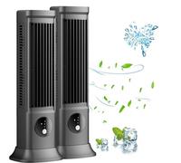 Coldeez Cooling Ace 3.0, Ace Cooler Air Conditioner, Coldeez Cooling Ace Air Conditioner, Portable Air Conditioner Cooling Fan, Desktop Air Conditioner for Bedroom/Office/Kitchen (2pcs)
