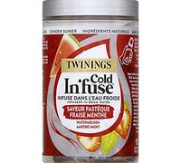 Cold'in'fuse - Infusion dans l'eau froide - Saveur pastèque, fraise et menthe - 10 sachets - 25g