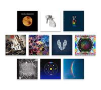 Coldplay - Coldplay Complete CD Discography Albums 1-10 Collection: Parachutes / Rush Of Blood To The Head / X&Y / Viva La Vida / Mylo Xyloto / Ghost Stories / A Head Full Of Dreams / Music Of The Spheres / Moon