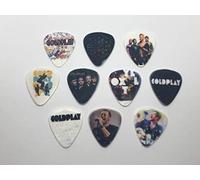 COLDPLAY Lot de 10 médiators pour guitare 10 modèles différents …
