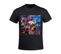 Coldplay Mylo Xyloto Sport T Shirt for Homme Crew Neck Large