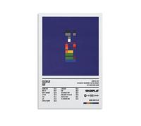 Coldplay - X&Y - Poster sur toile - Décoration murale - Pour salon, chambre à coucher - Style sans cadre - 30 x 45 cm
