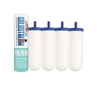 Filtre à eau - COLDSTREAM - FTO Plus - Compatible avec fontaines Berkefeld et Berkey - Blanc - 4 pièces