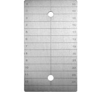 ColdTi Plaque en Titane pour Phrase de Récupération Ethereum et Crypto - Stockage Cold Wallet Sécurisé - Métal Premium Résistant - (Plaque Unique)