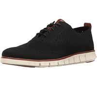 Cole Haan Chaussures Zerogrand Stitchlite Oxford pour Homme, 45.5 EU, Black Knit/Ivory