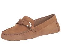 Cole Haan Femme Evelyn Bow Driver Mocassin de Style Conduite, Bouleau Beige Nubuck Akuya, 39.5 EU