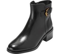 Cole Haan Femme Shoes-Hanover Buckle Ankle Bottes, Noir LTR, 40 EU