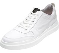 Cole Haan Grandpro Chaussures de Rallye en Toile pour Homme, Toile Blanche Optique., 43 EU