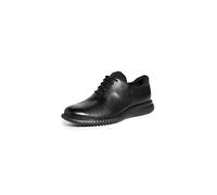 Cole Haan Homme 2. Zerogrand Laser Wingtip doublé Oxford Tissu, Cuir Noir/Noir, 42.5 EU