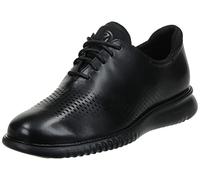 Cole Haan Homme 2. Zerogrand Laser Wingtip Oxford doublé Tissu, Cuir Noir/Noir, 44.5 EU