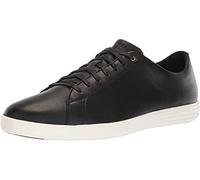 Cole Haan Homme Grand Crosscourt Lightweight Leather Basket, Black LTHR White, 44.5 EU Large