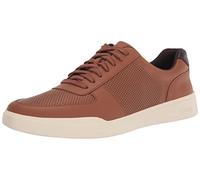 Cole Haan Homme Grand Crosscourt Modern Perforated Sneakers Basket, British Tan Leather, 46 EU