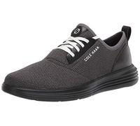 Cole Haan Homme Grandsport Journey Knit Sneaker Basket, Black Magnet Optic White, 43.5 EU