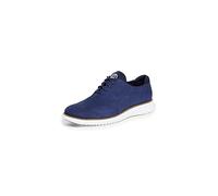 Cole Haan Homme Shoes-2.Zerogrand Lightweight Leather Laser Wingtip Tissu Oxford, Nubuck Bleu Marine Optique, Blanc, 44.5 EU