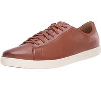 Cole Haan Homme Shoes-Grand Crosscourt Lightweight Leather Basket, Cuir Brun foncé, 41 EU Large