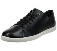 Cole Haan Homme Shoes-Grand Crosscourt Lightweight Leather Chaussure de Gymnastique, Noir Blanc, 40 EU Large