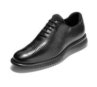 Cole Haan Men's 2.Zerogrand LSR Wing Oxford, Black Leather, 46-M EU