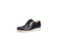 Cole Haan Original Grand Wingtip Oxford, Oxford homme - Noir (Black Leather/White Black/White), 40.5 EU