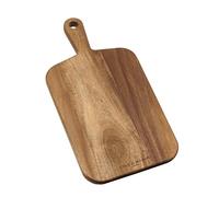 Cole & Mason Barkway Petite Planche à Découper en Bois avec Poignée | Planche a Decouper Bois avec Poignée pour Hacher et Servir, Bois d'Acacia, Accessoire cuisine, 42 x 21 x 2 cm