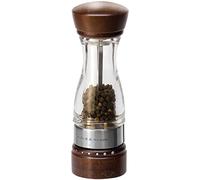 Cole & Mason H12301G Keswick Forest Moulin a Poivre, Gourmet Precision+/Mouture Réglable, Hêtre teinté/Acrylique, 180mm, Comprend 1 x Moulin, Garantie à Vie Du Mécanisme